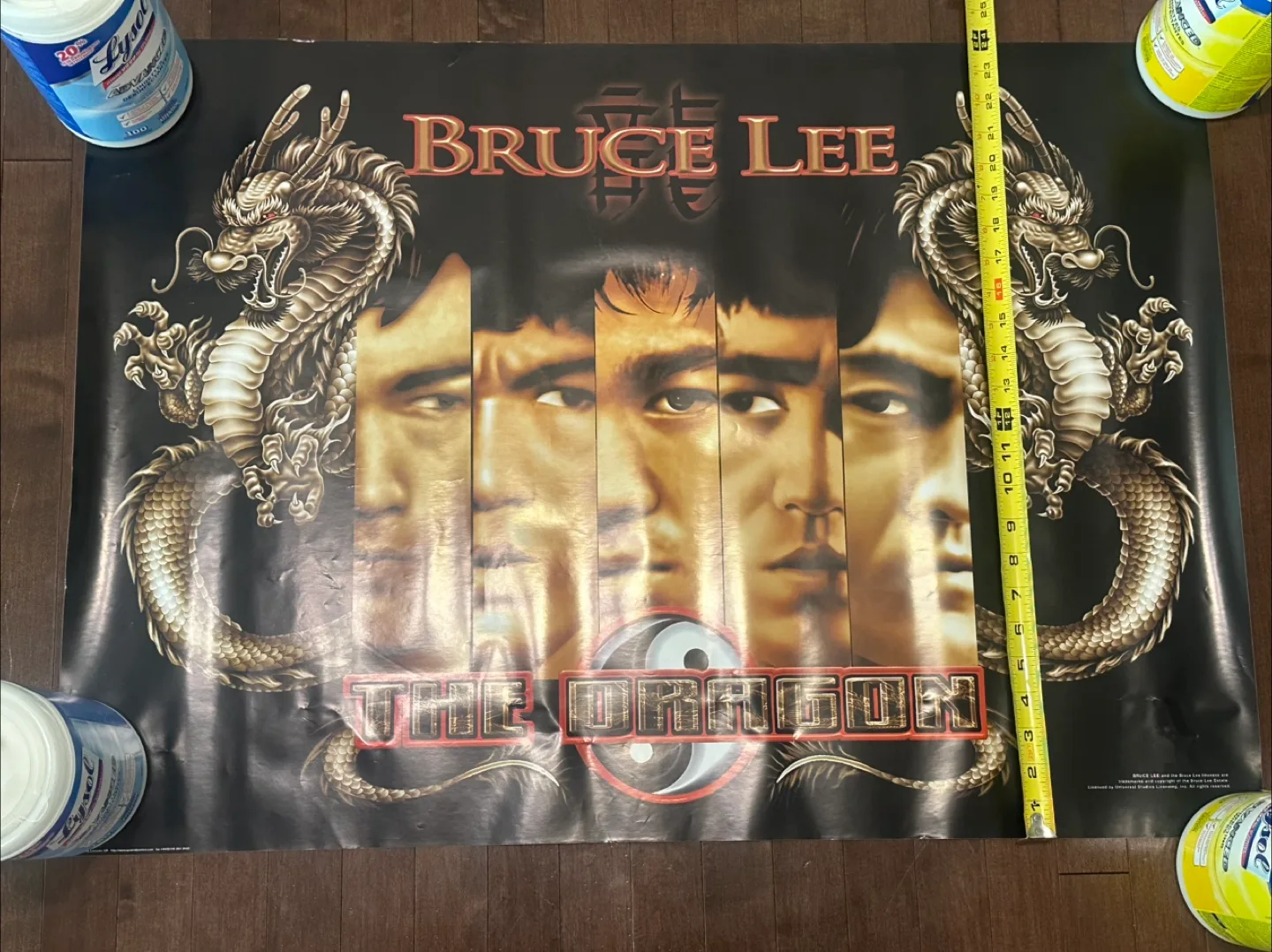Bruce Lee The Dragon poster 24 x 34” thumbnail