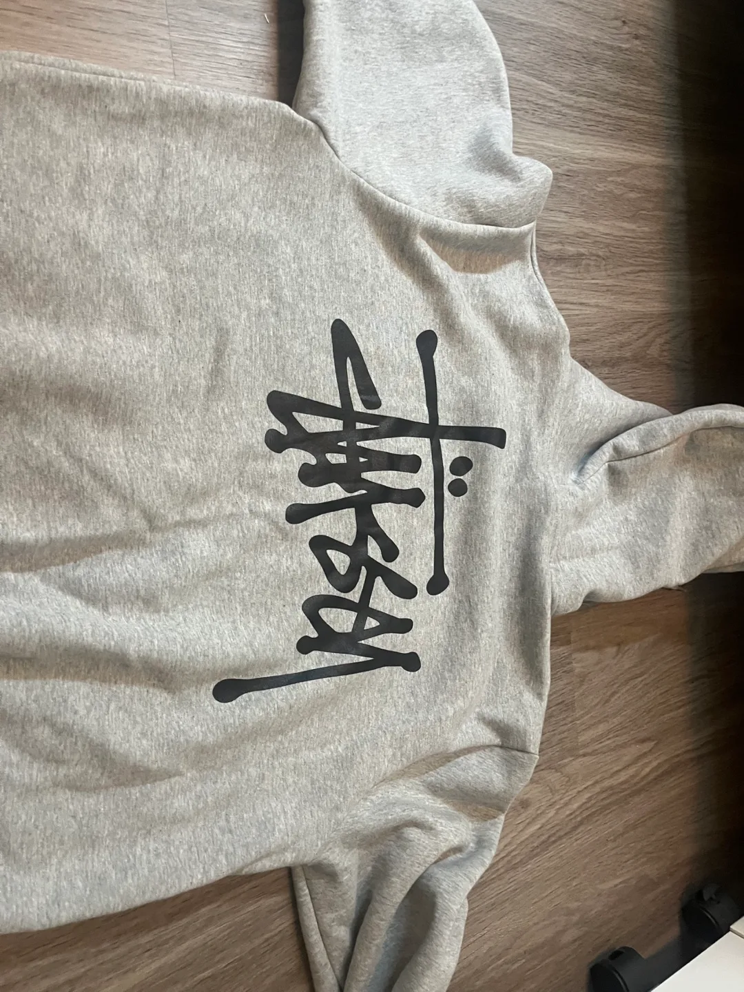 Grey Stüssy Zip-Up Hoodie image indicator(2)