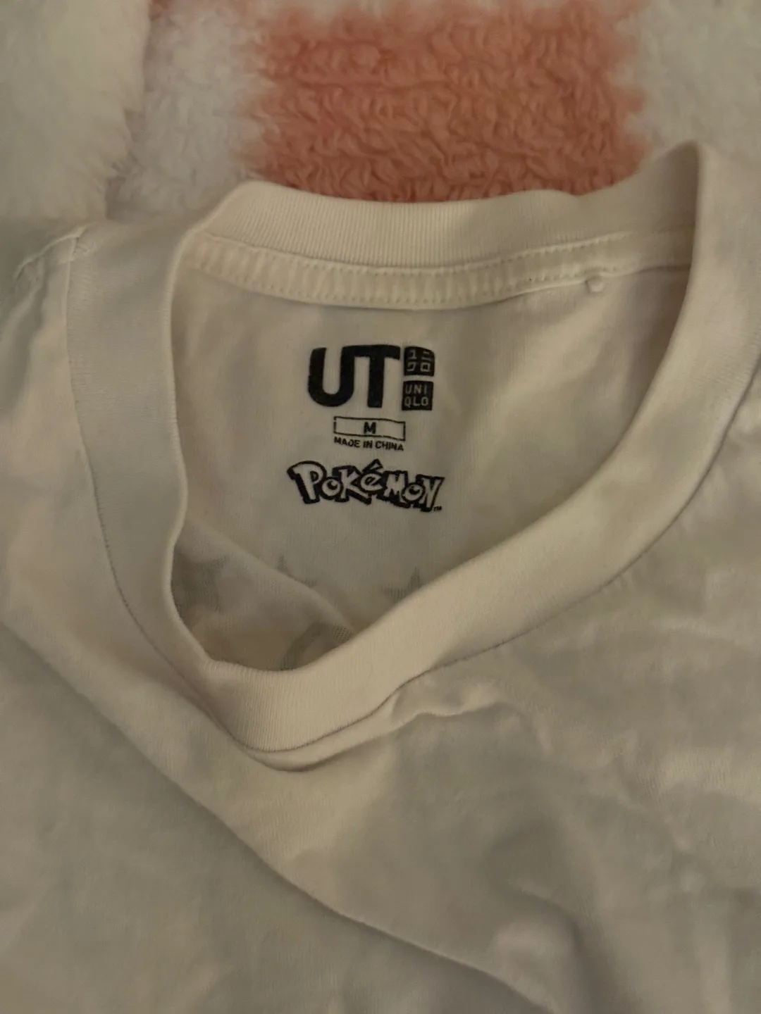 White Pokémon Uniqlo T-Shirt image indicator(2)