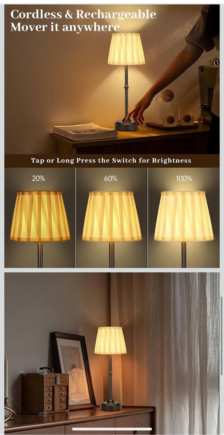 Cordless & Rechargeable Table Lamp thumbnail