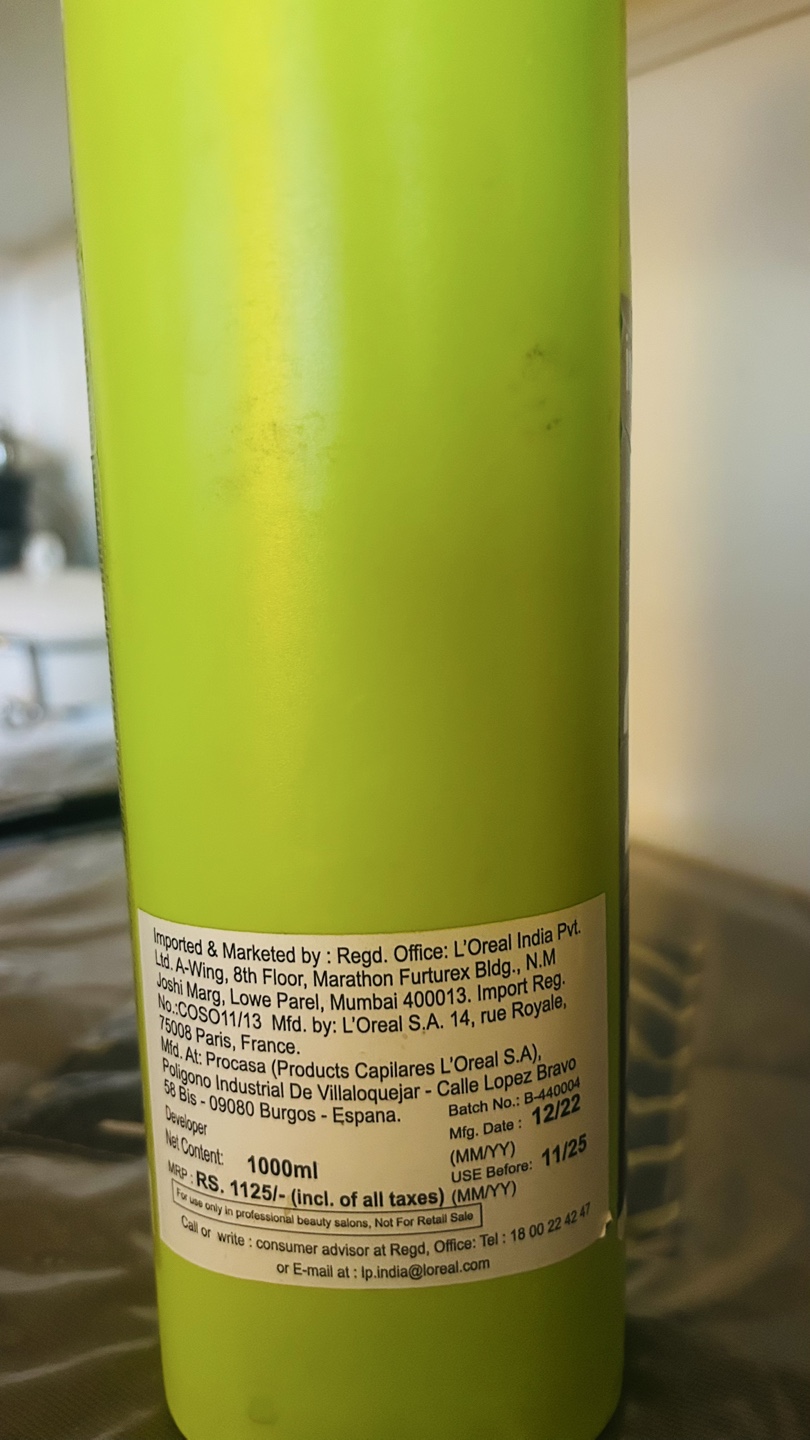 L'Oreal INOA Oil Developer - 20 Vol. - photo 3