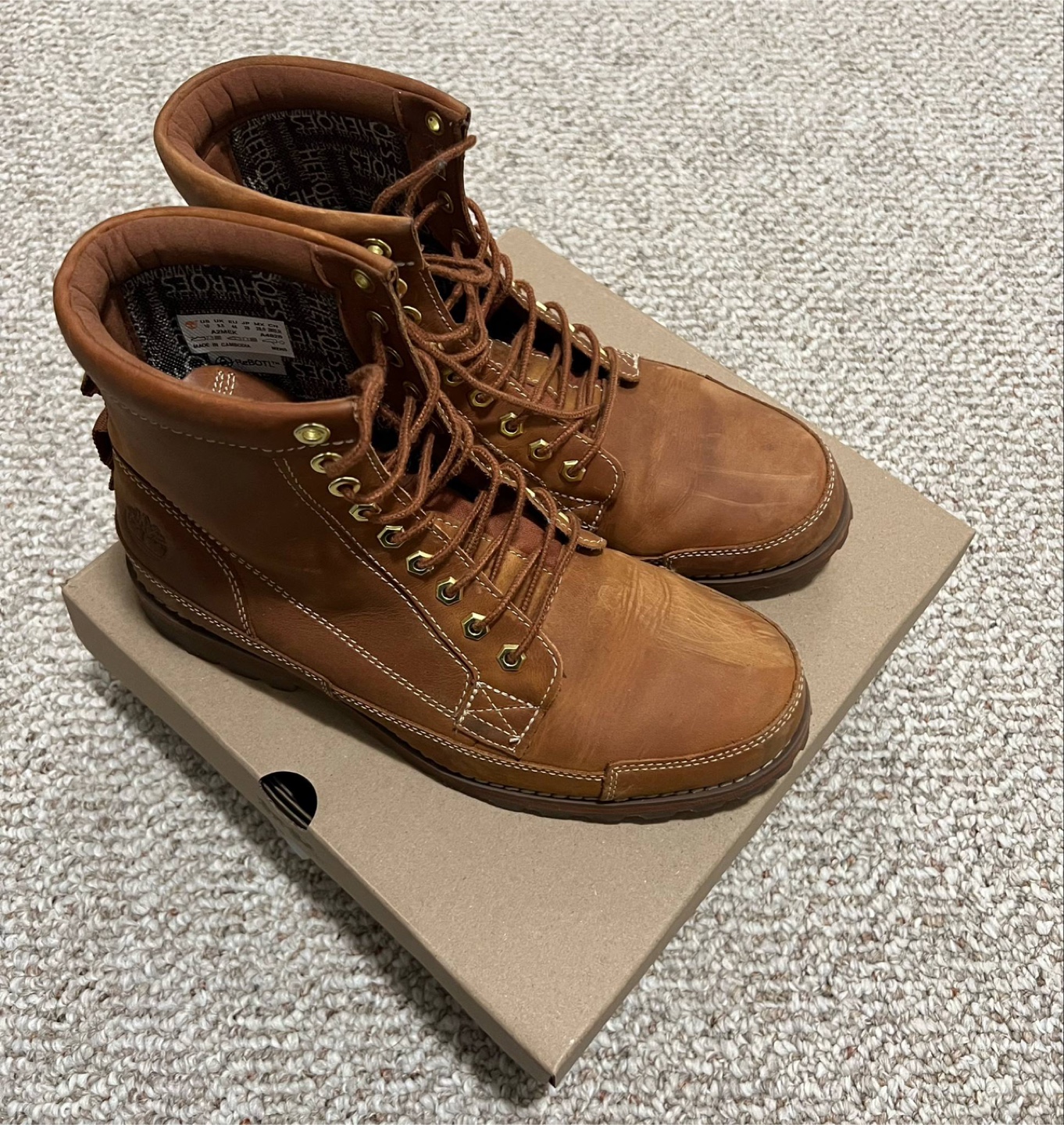 Timberland Leather Boots - Brown - photo 3