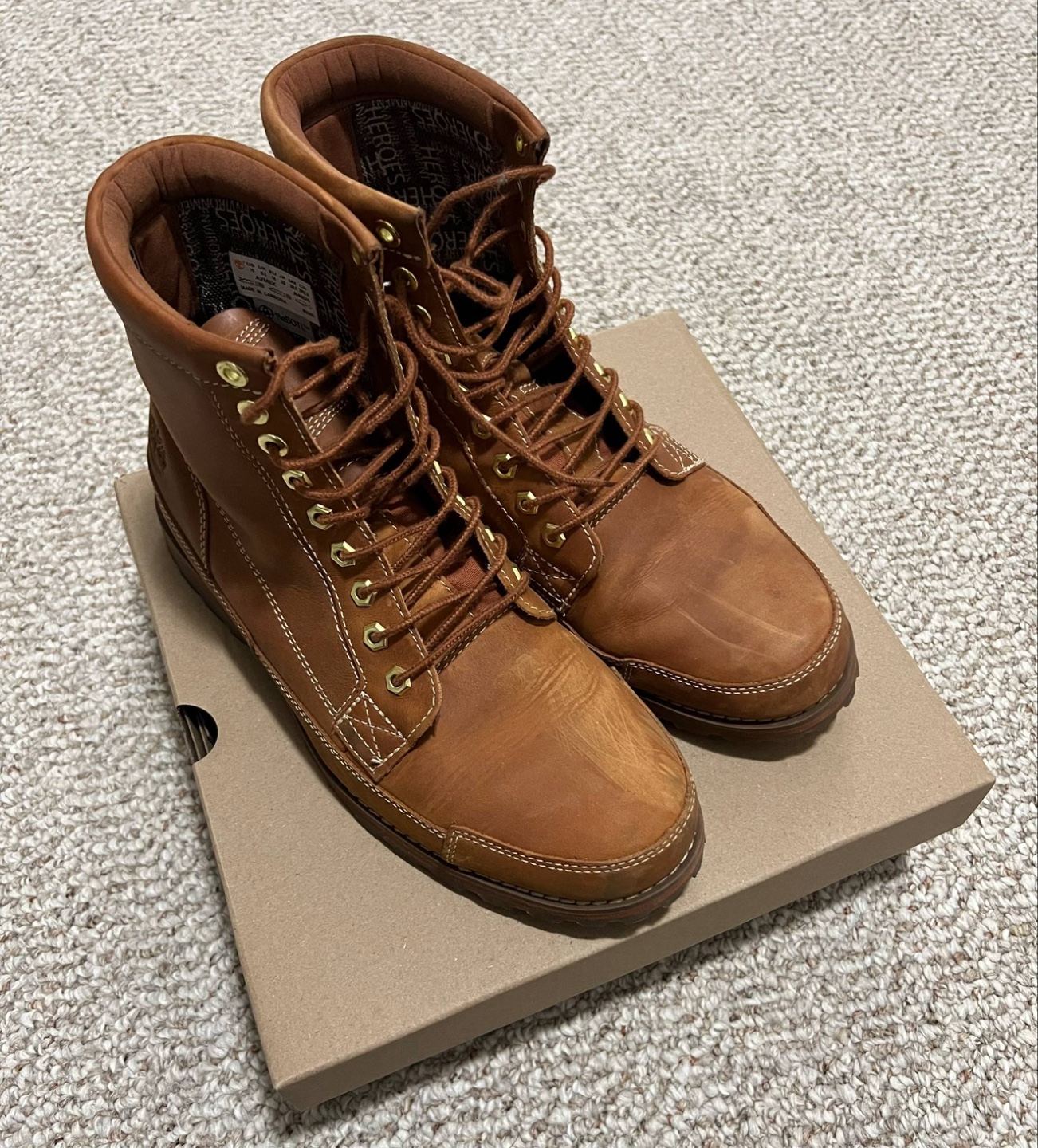 Timberland Leather Boots - Brown - photo 4