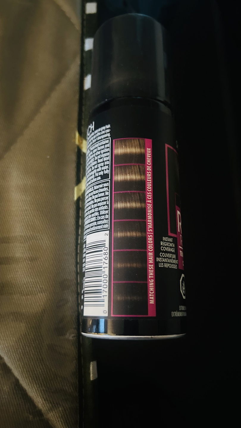Schwarzkopf Root Retouch Dark Brown Temporary Root Cover Spray - photo 2
