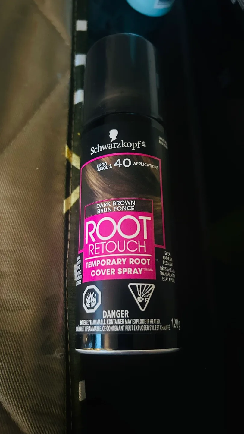 Schwarzkopf Root Retouch Dark Brown Temporary Root Cover Spray thumbnail