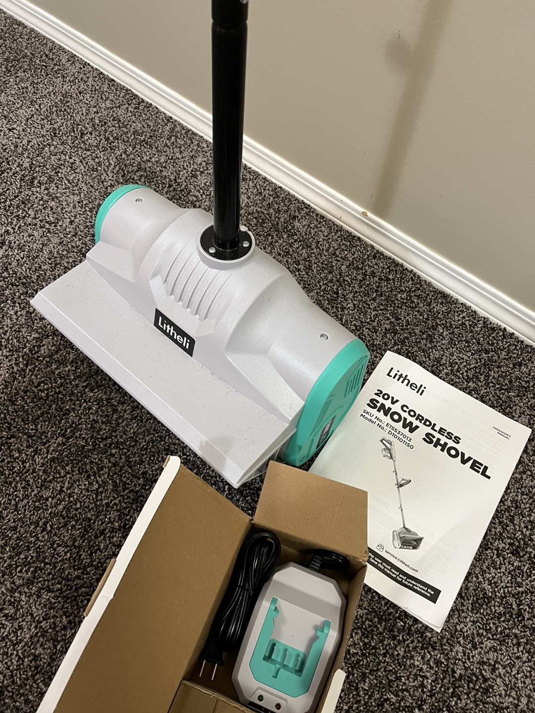 Litheli 20V Cordless Snow Shovel - photo 4