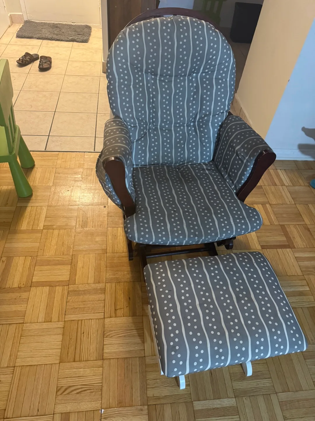 Glider Chair with Ottoman thumbnail
