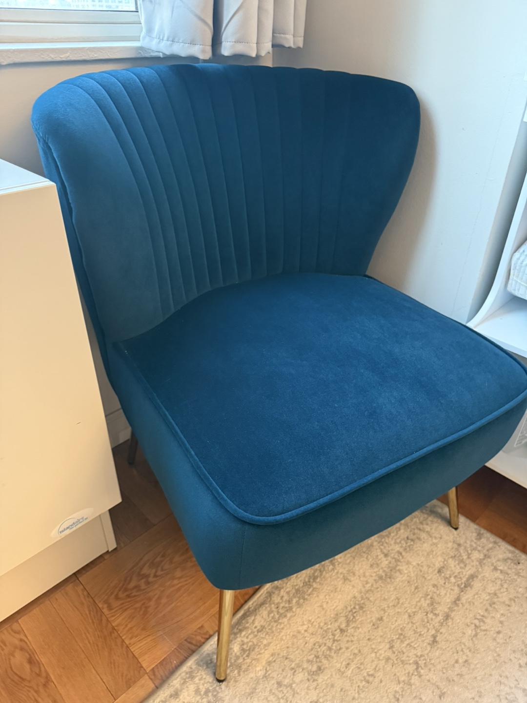 Stylish Teal Accent Chair - photo 4