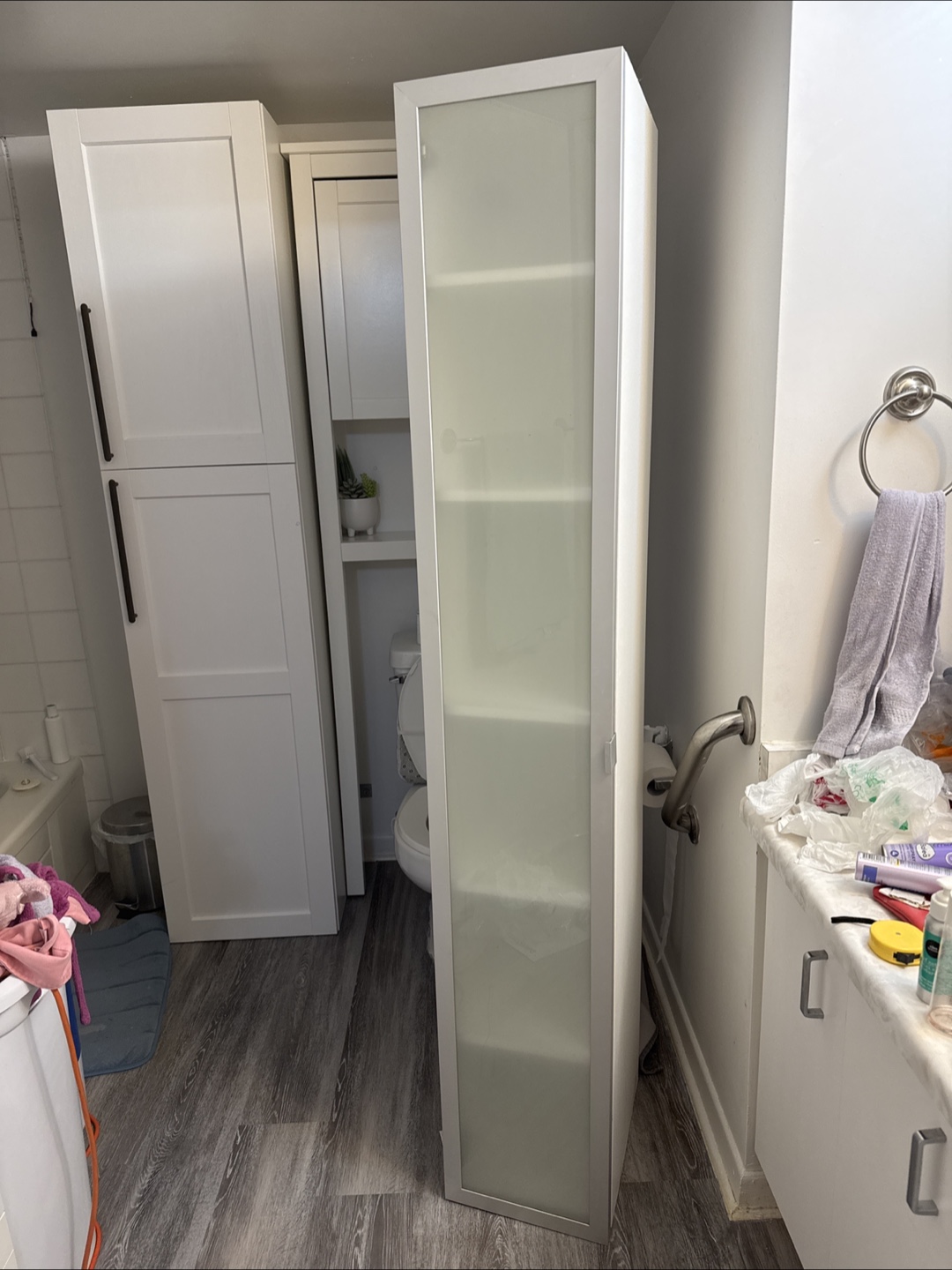 Tall Bathroom Storage Cabinet from IKEA