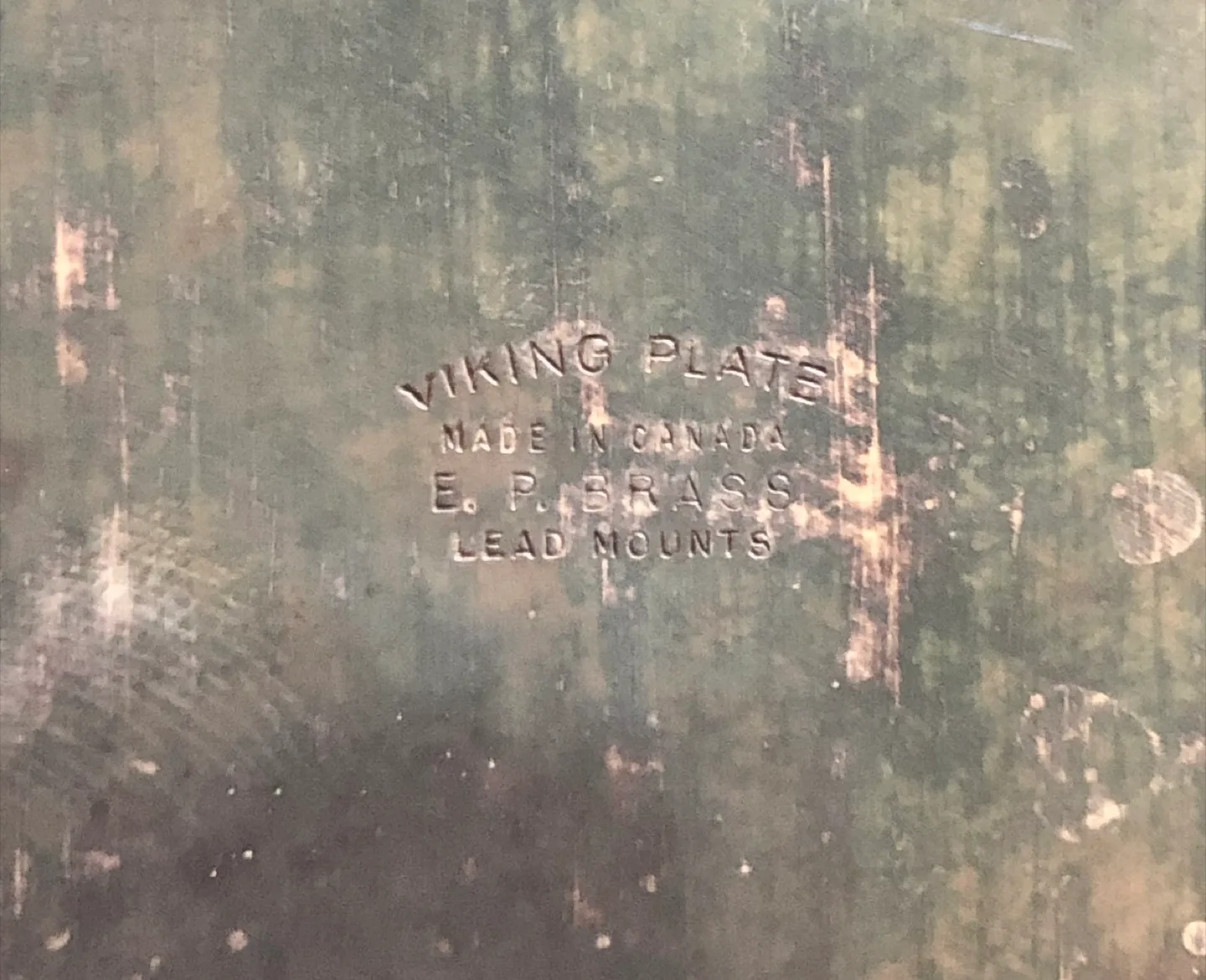 LARGE SILVER PLATED HOLIDAY SERVING TRAY - VINTAGE - VIKING image indicator(3)