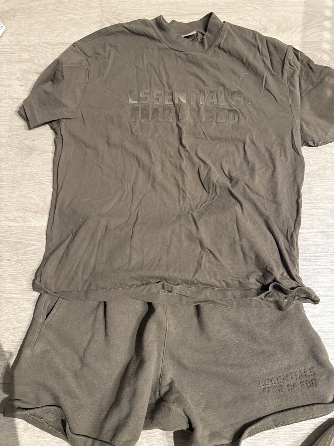 Essentials Fear of God Tee & Shorts Set