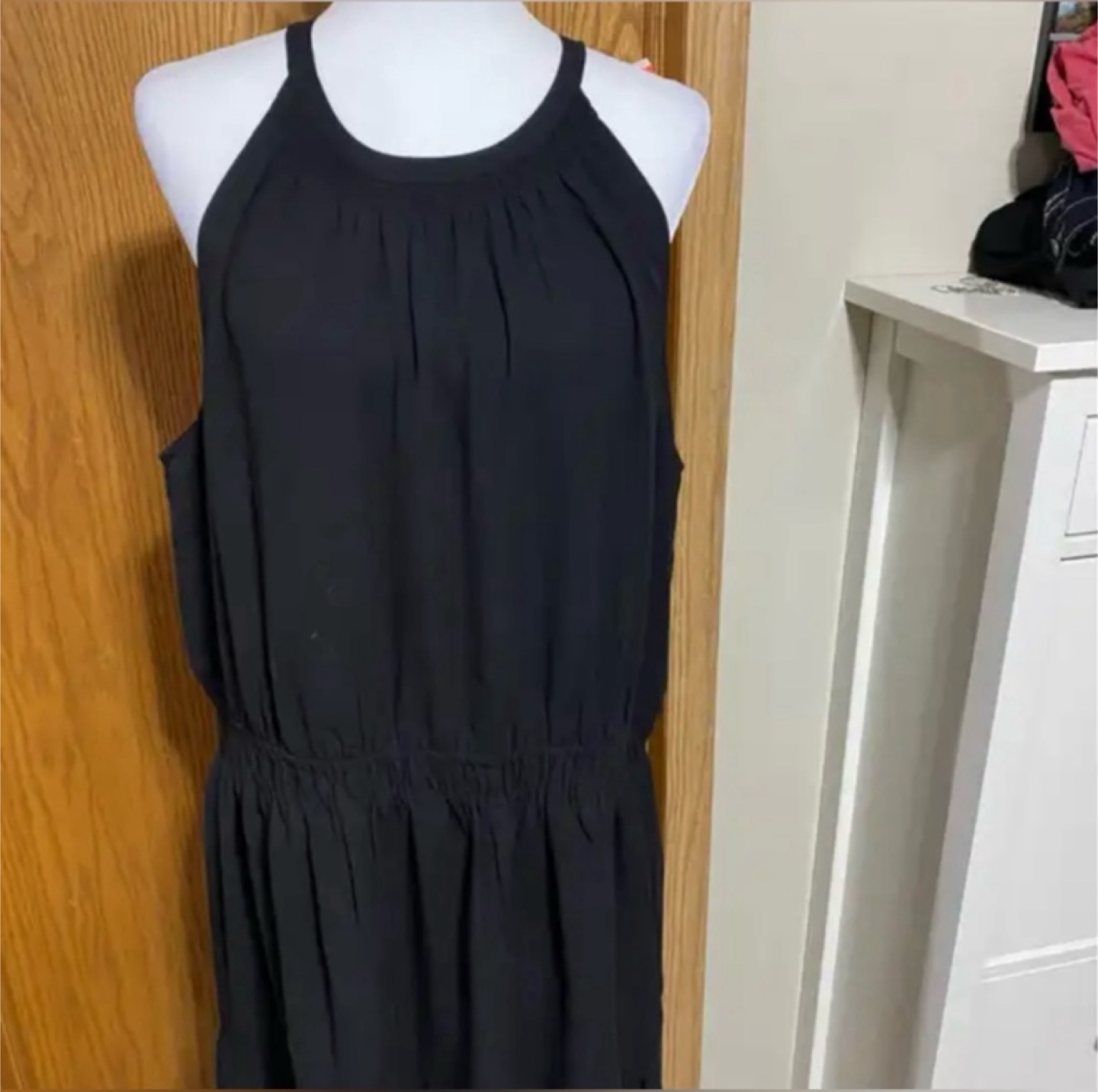 Women’s plus size brand new black empire waist dress super cute - photo 3