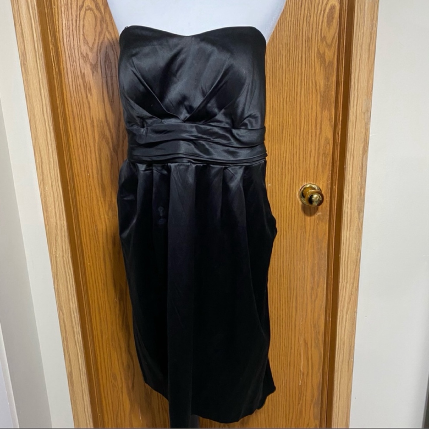 Plus size Beautiful strapless dress that ties in the back