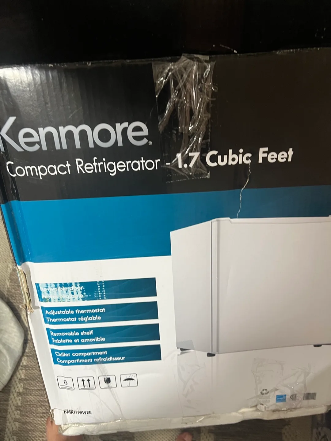 Kenmore Compact Refrigerator - 1.7 Cubic Feet thumbnail