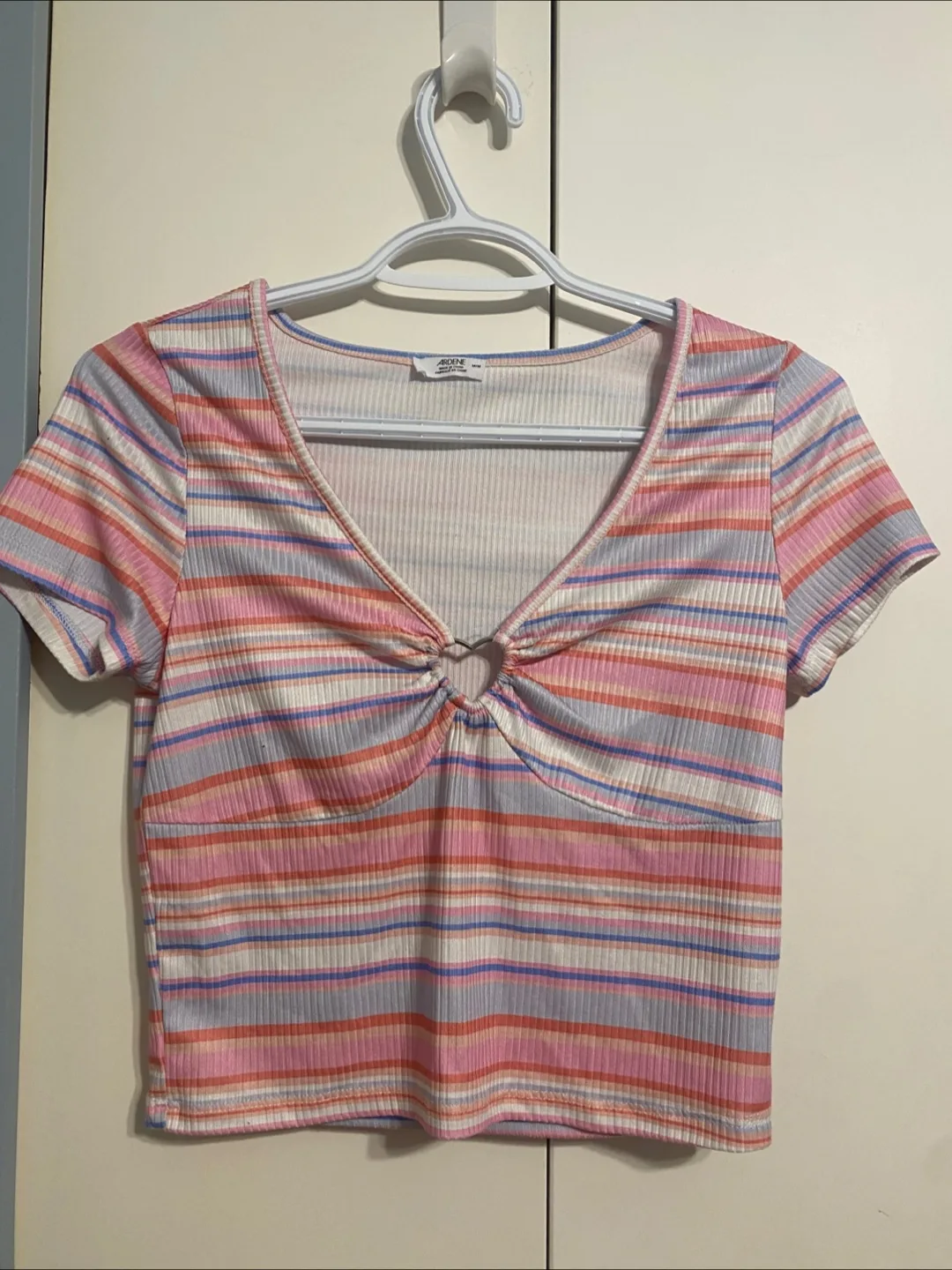 Arden B. Striped Crop Top thumbnail