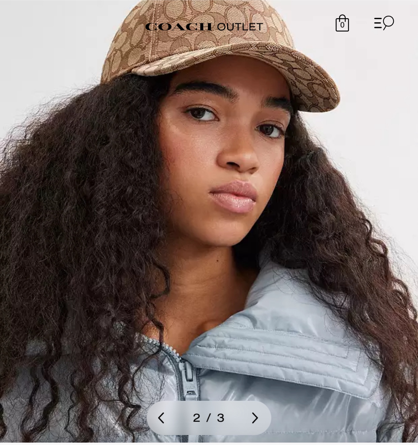 Coach Outlet Signature Baseball Cap