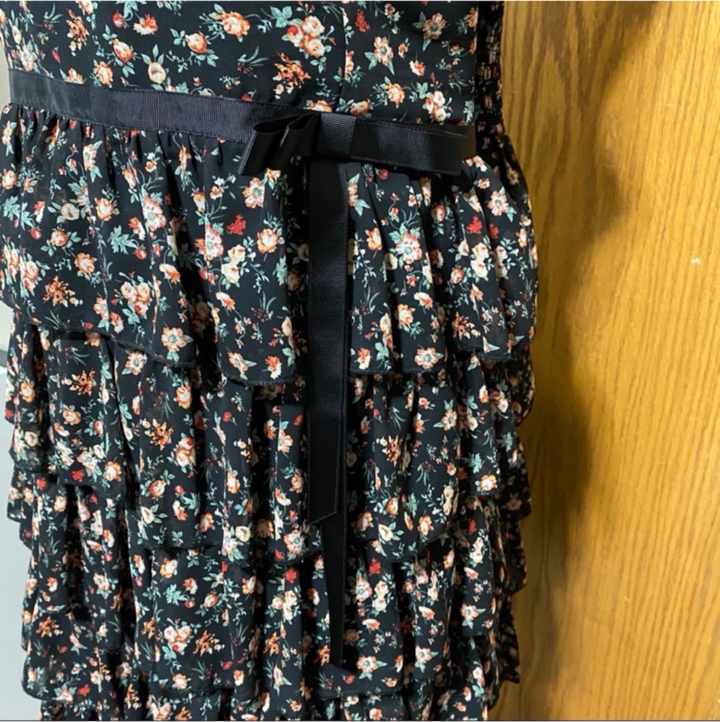 Beautiful plus size flower 3 tier dress - photo 3
