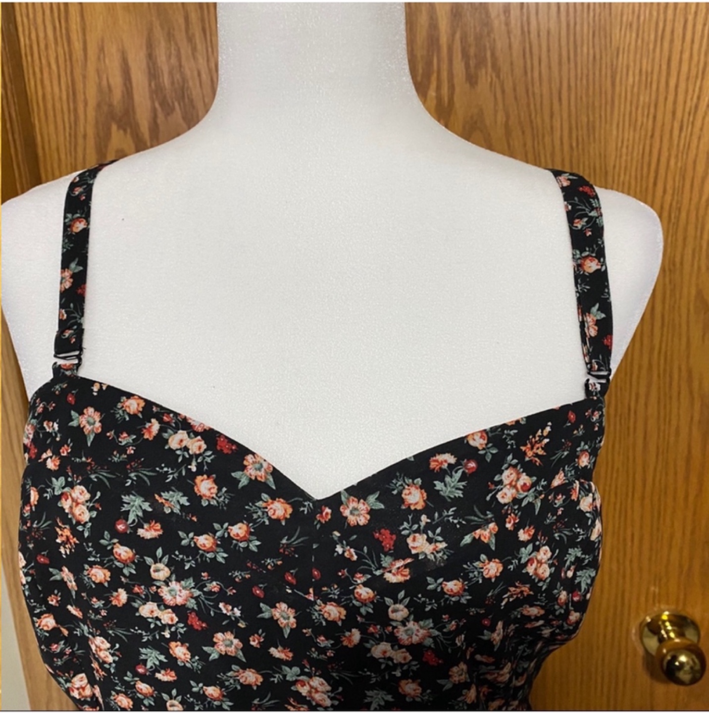 Beautiful plus size flower 3 tier dress - photo 4