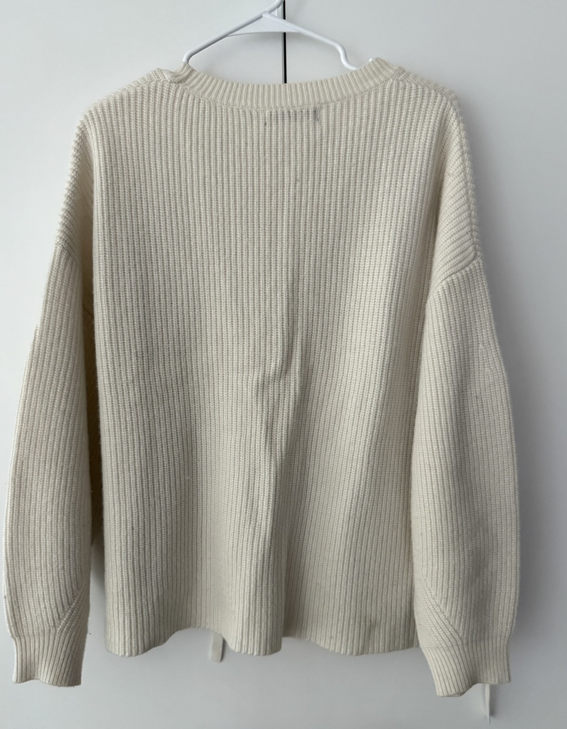 Cream-Coloured Knit Sweater - photo 2