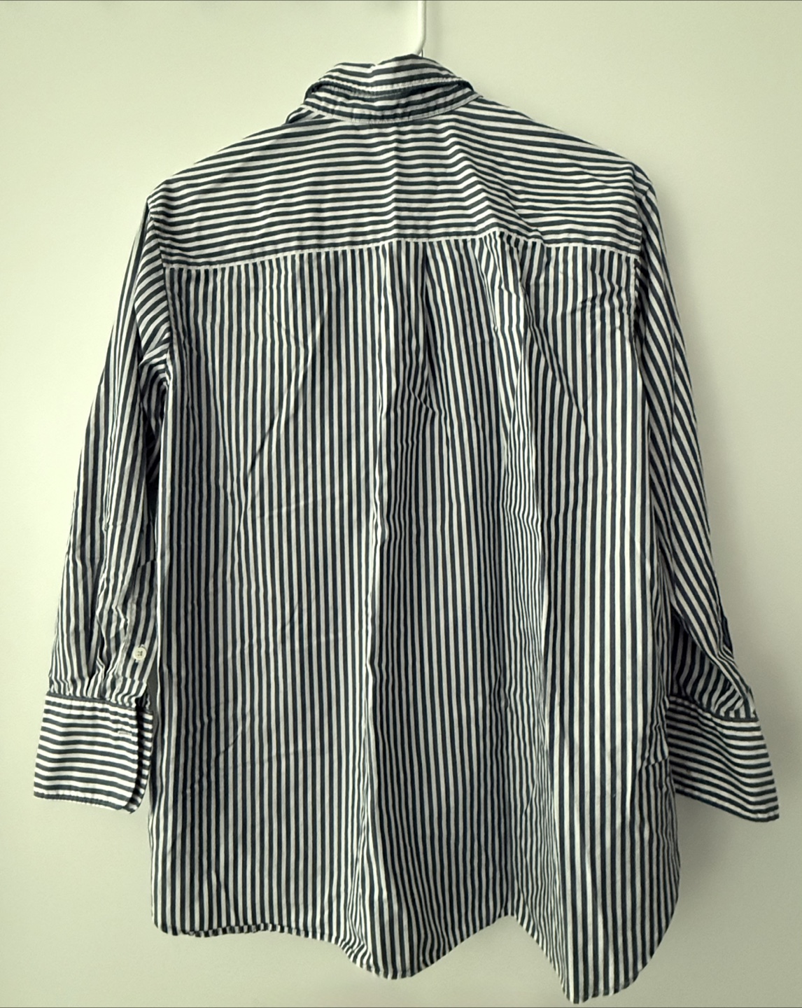 Striped button-down shirt - photo 4