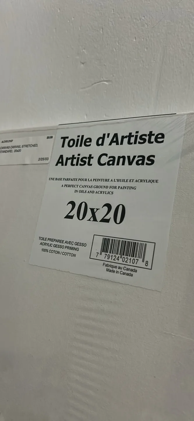 Artist Canvas, 20x20 thumbnail