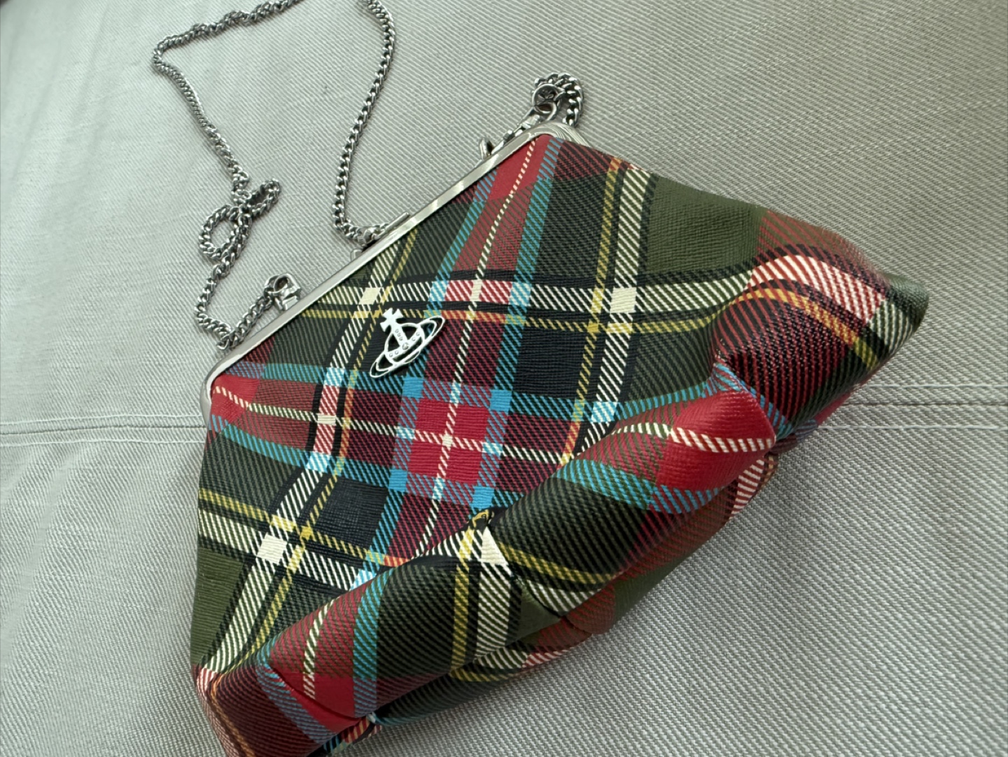 Vivienne Westwood Tartan Bag
