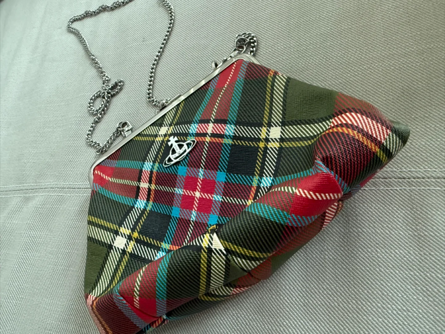 Vivienne Westwood Tartan Bag thumbnail