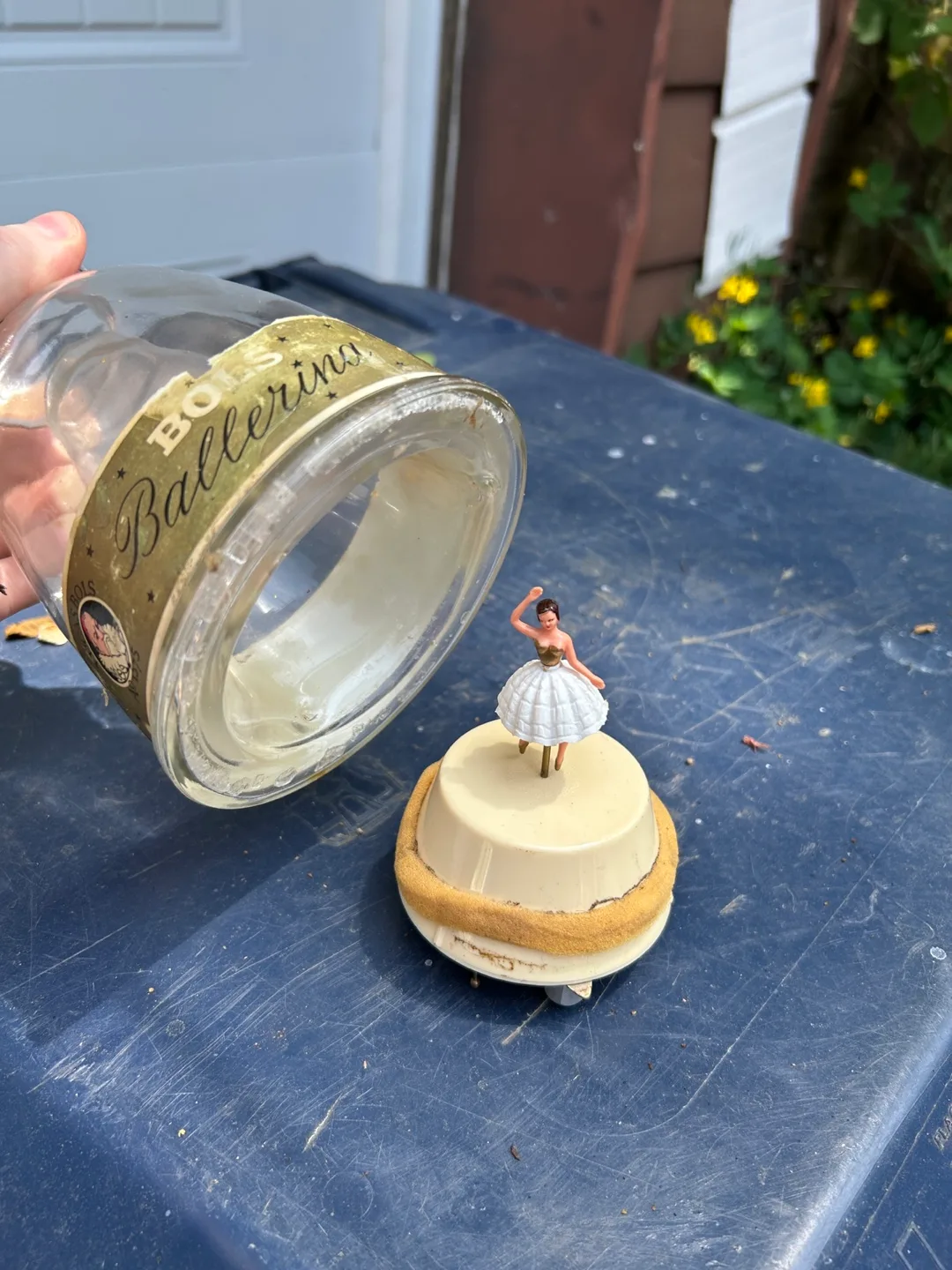 Vintage Ballerina Bottle Music Box image indicator(2)