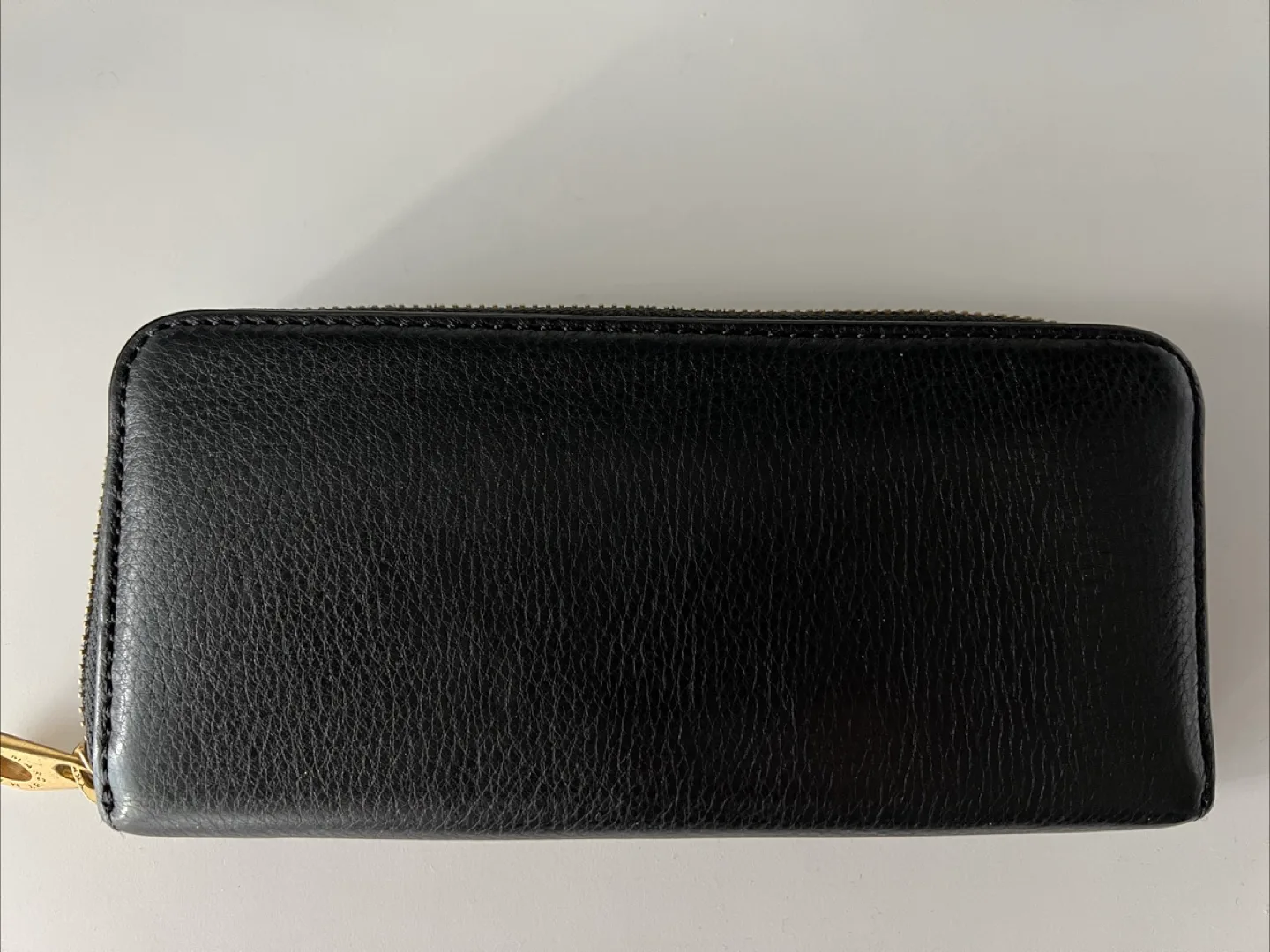 Marc by Marc Jacobs Black Leather Zip Around Wallet image indicator(3)