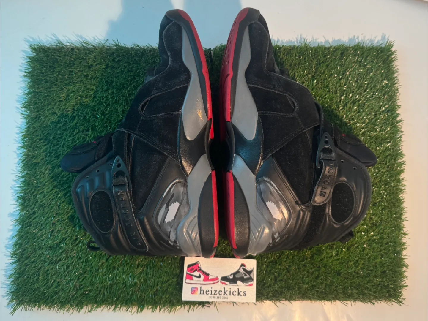 Jordan 8 Bred size 9 image indicator(6)