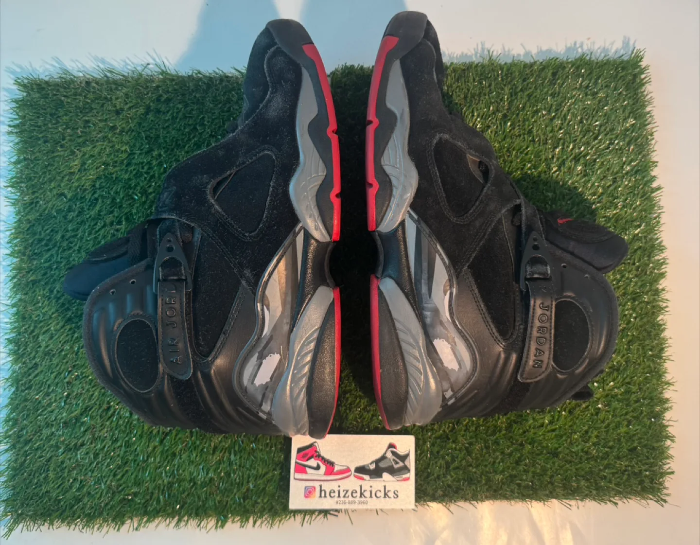 Jordan 8 Bred size 9 image indicator(5)