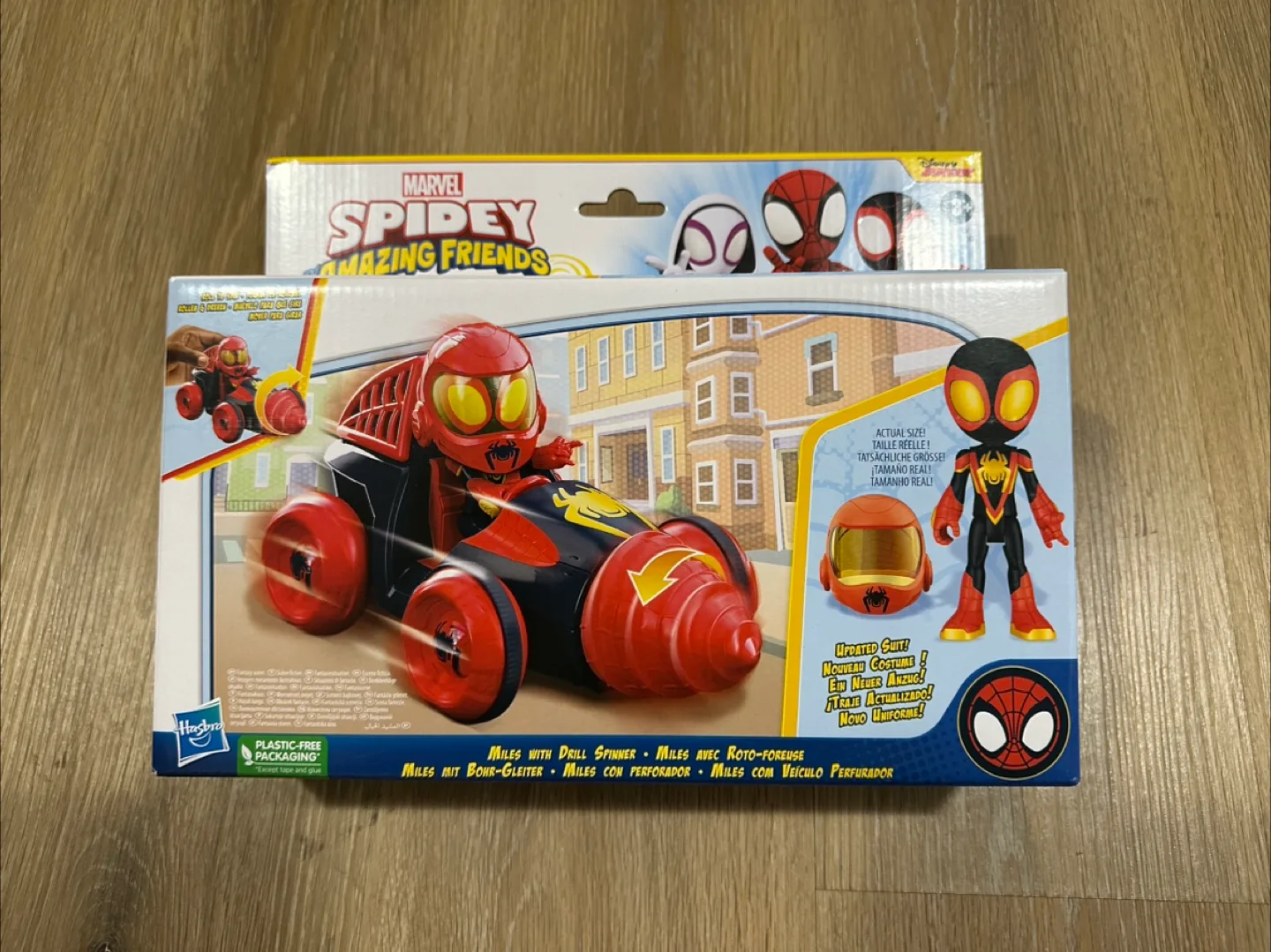 Spidey and his Amazing Friends Miles with Drill Spinner thumbnail