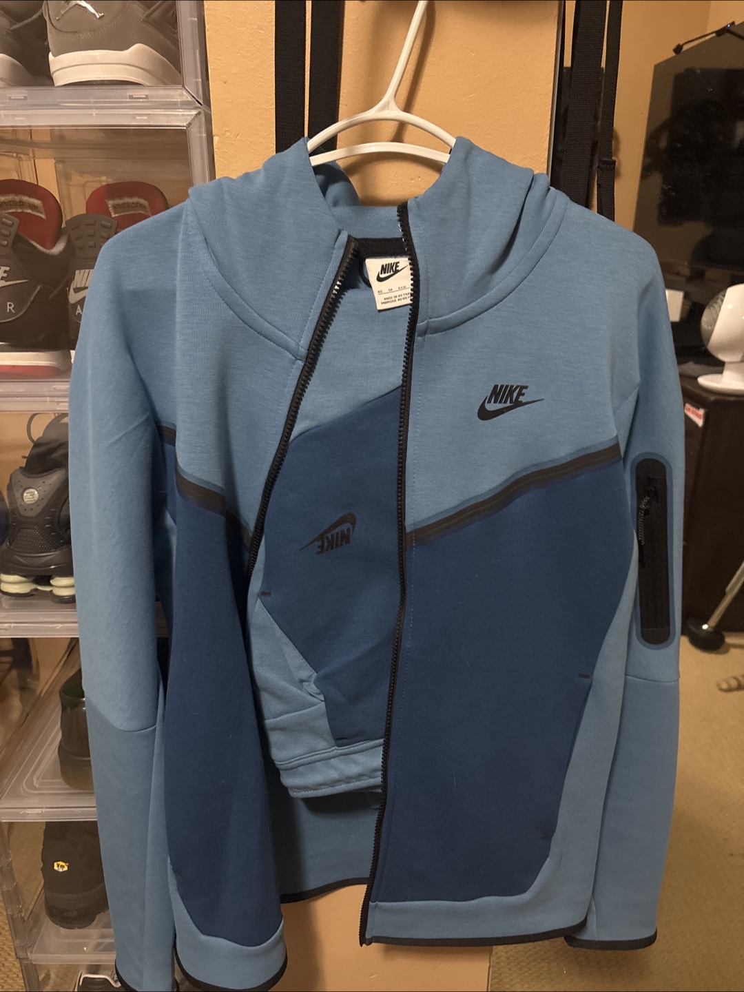 Nike Tech Fleece Hoodie - Blue - photo 3