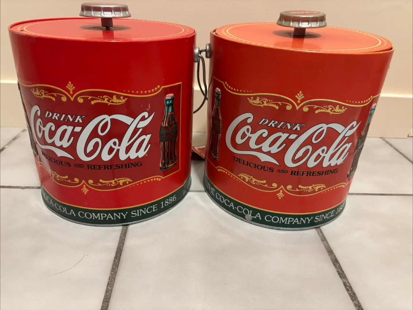 Vintage Coca-Cola Ice Bucket thumbnail