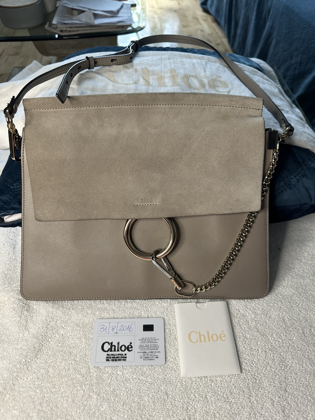Chloé Handbag with Chain Strap