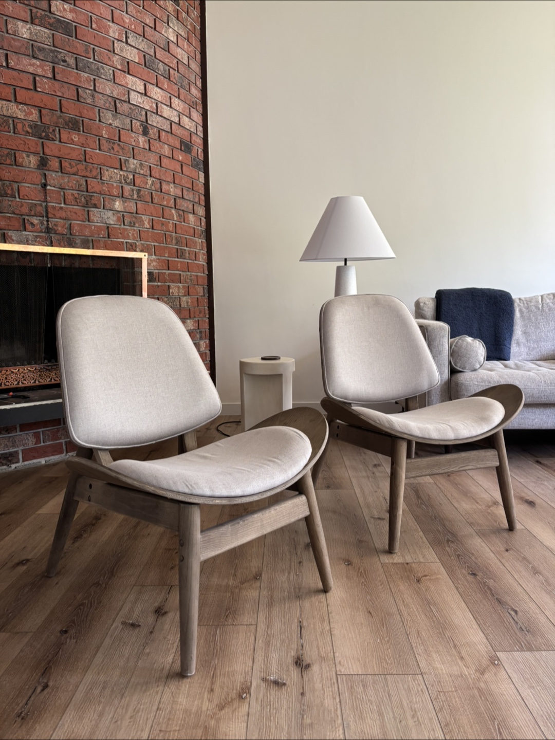 Set of Modern Lounge Chairs
