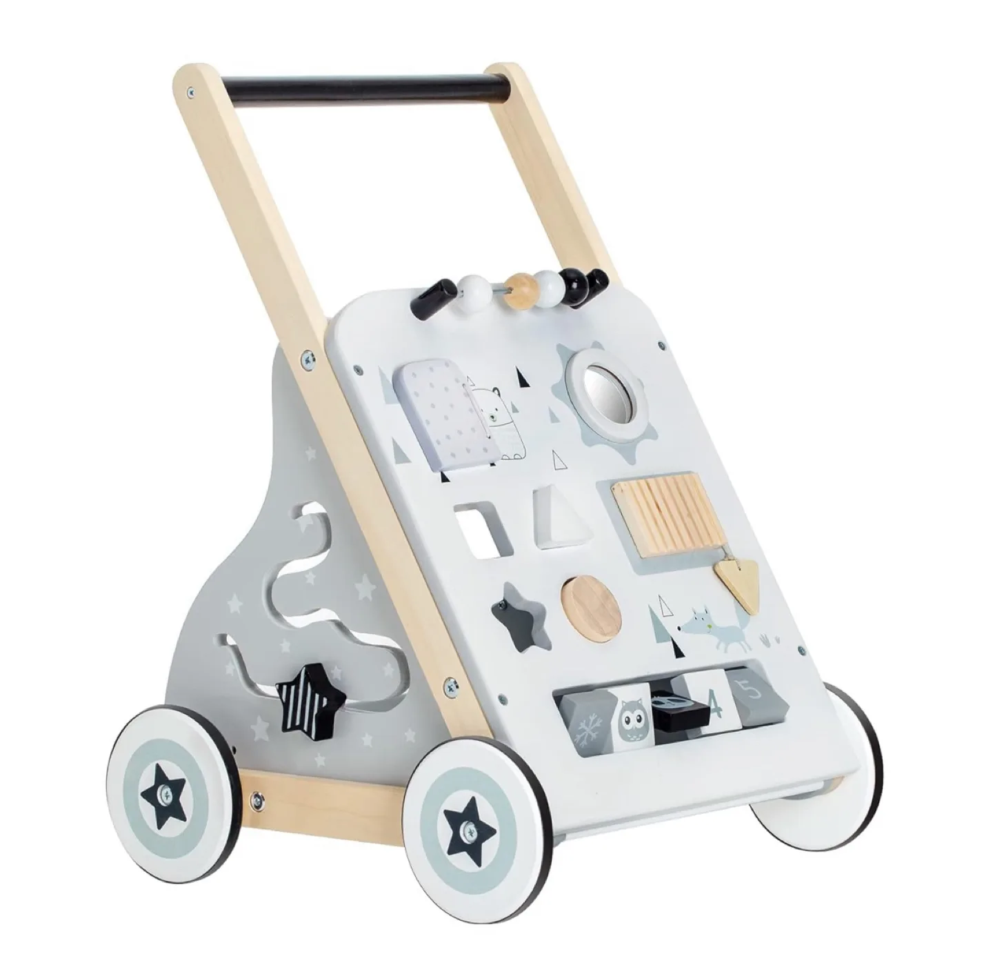 Wooden Baby Walker Activity Center thumbnail