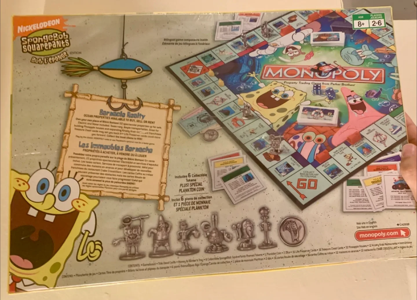 Nickelodeon SpongeBob SquarePants Monopoly image indicator(2)
