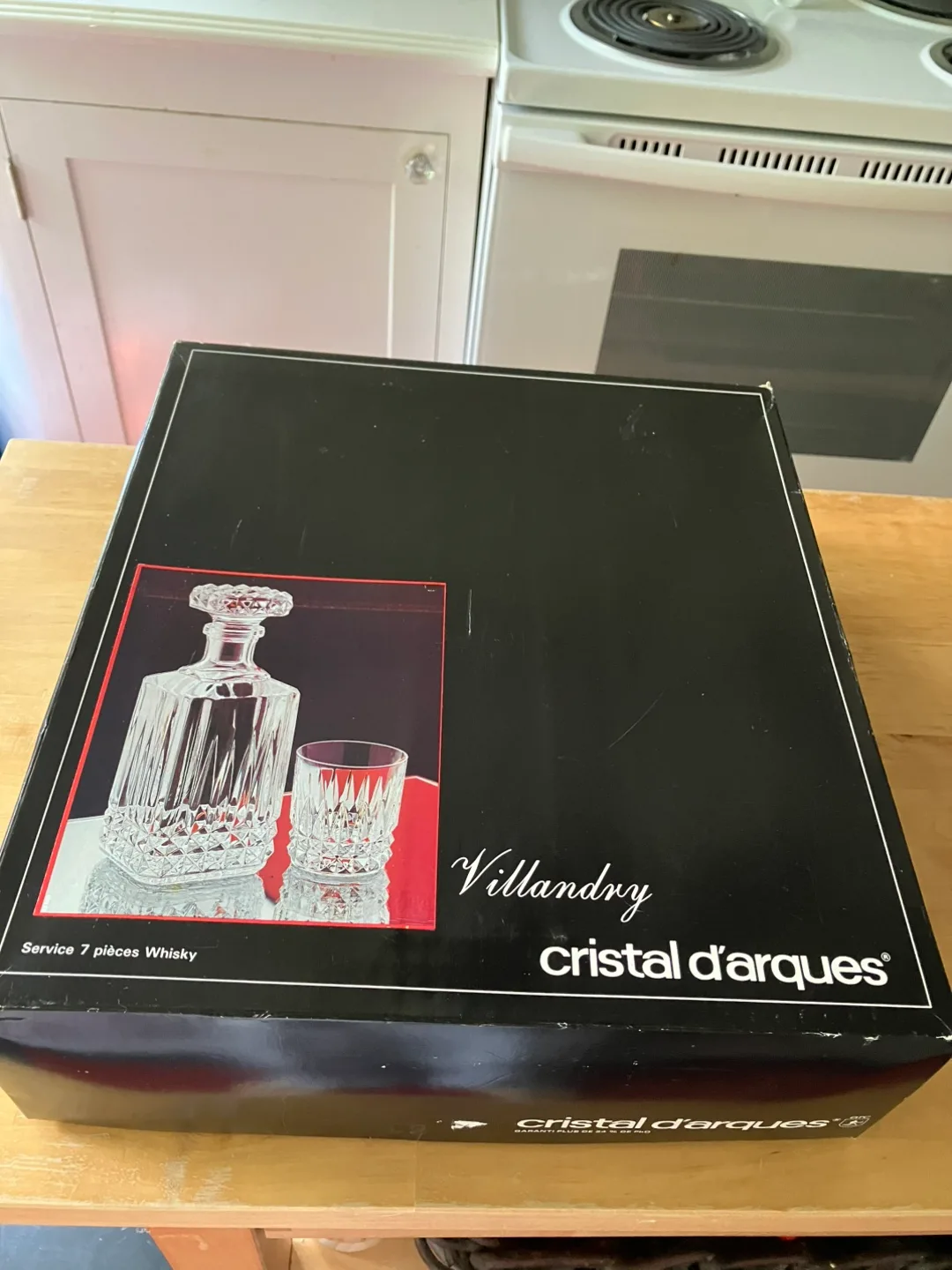 🥕💚Crystal  d'Arques Whisky Set image indicator(3)