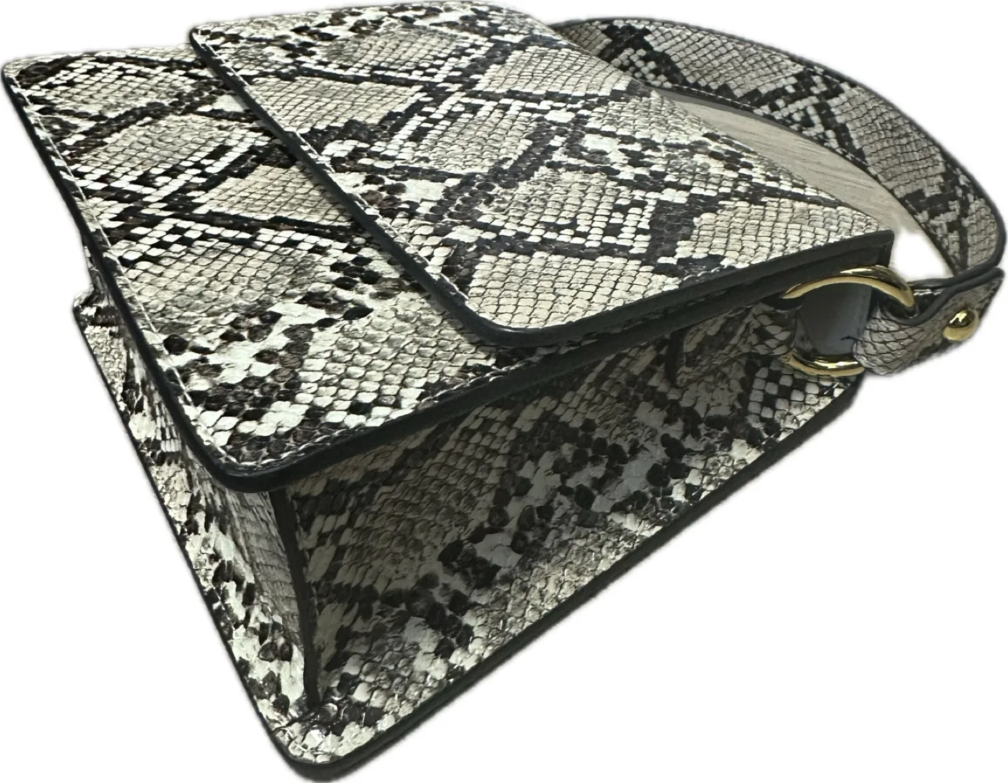 JW PEl Fae Top Handle Snake Embossed Bag image indicator(3)