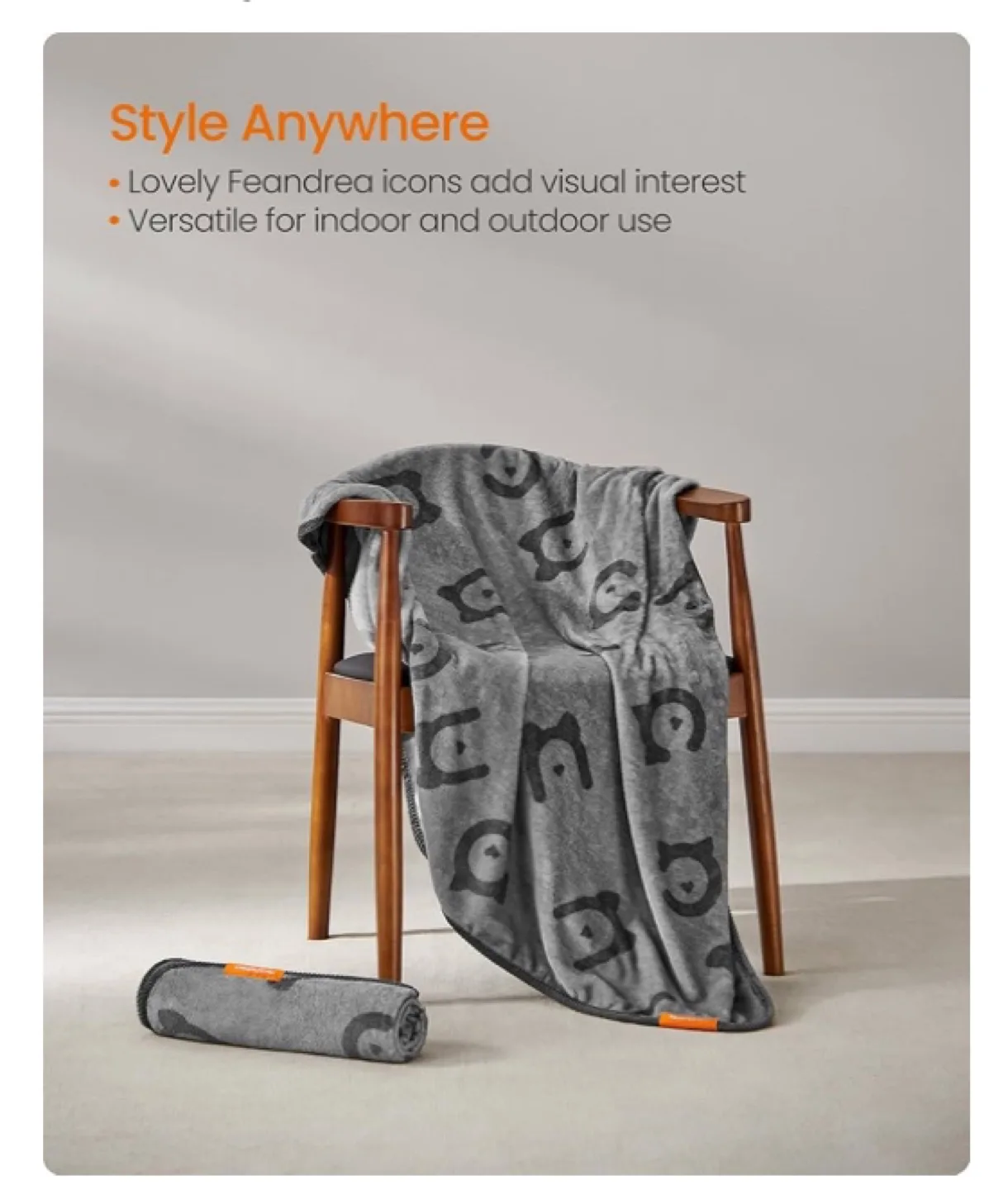 BRAND NEW 3-Pack Cozy Dog / Cat Blankets 🐶🖤 image indicator(7)