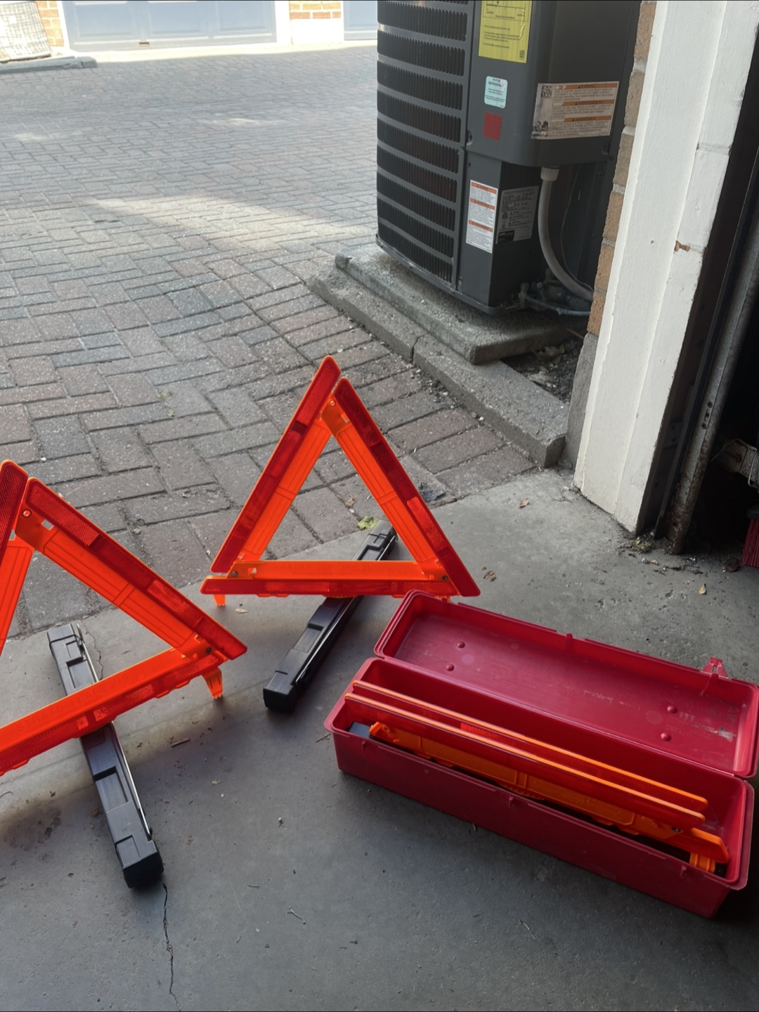 pop up hazard signs