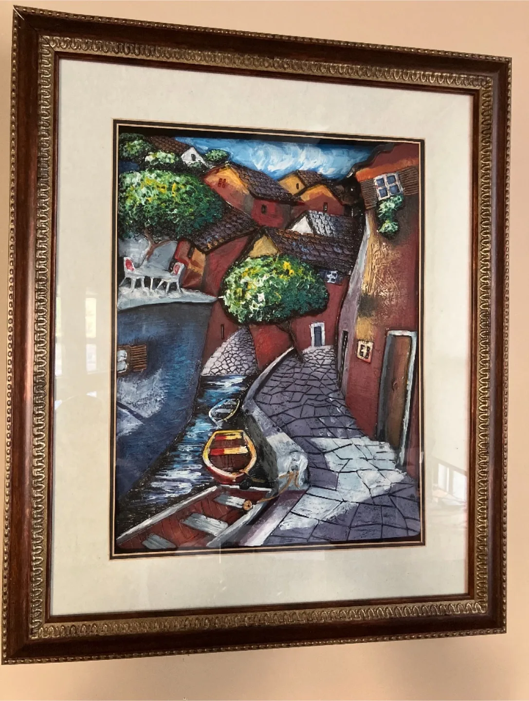 Framed Landscape Painting thumbnail
