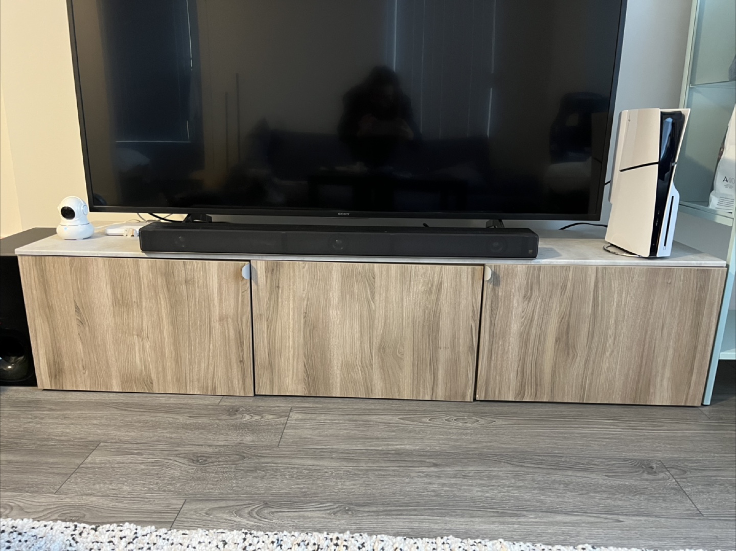 Wooden TV Stand/ Entertainment Center