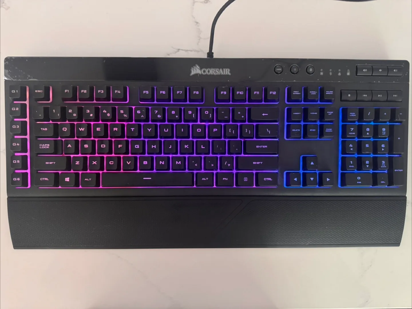 CORSAIR K55 RGB PRO Gaming Keyboard thumbnail