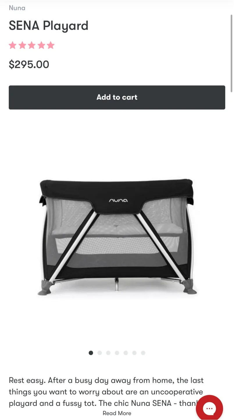 Nuna Playard / Bassinet and New Mom Nonus Bundle image indicator(6)