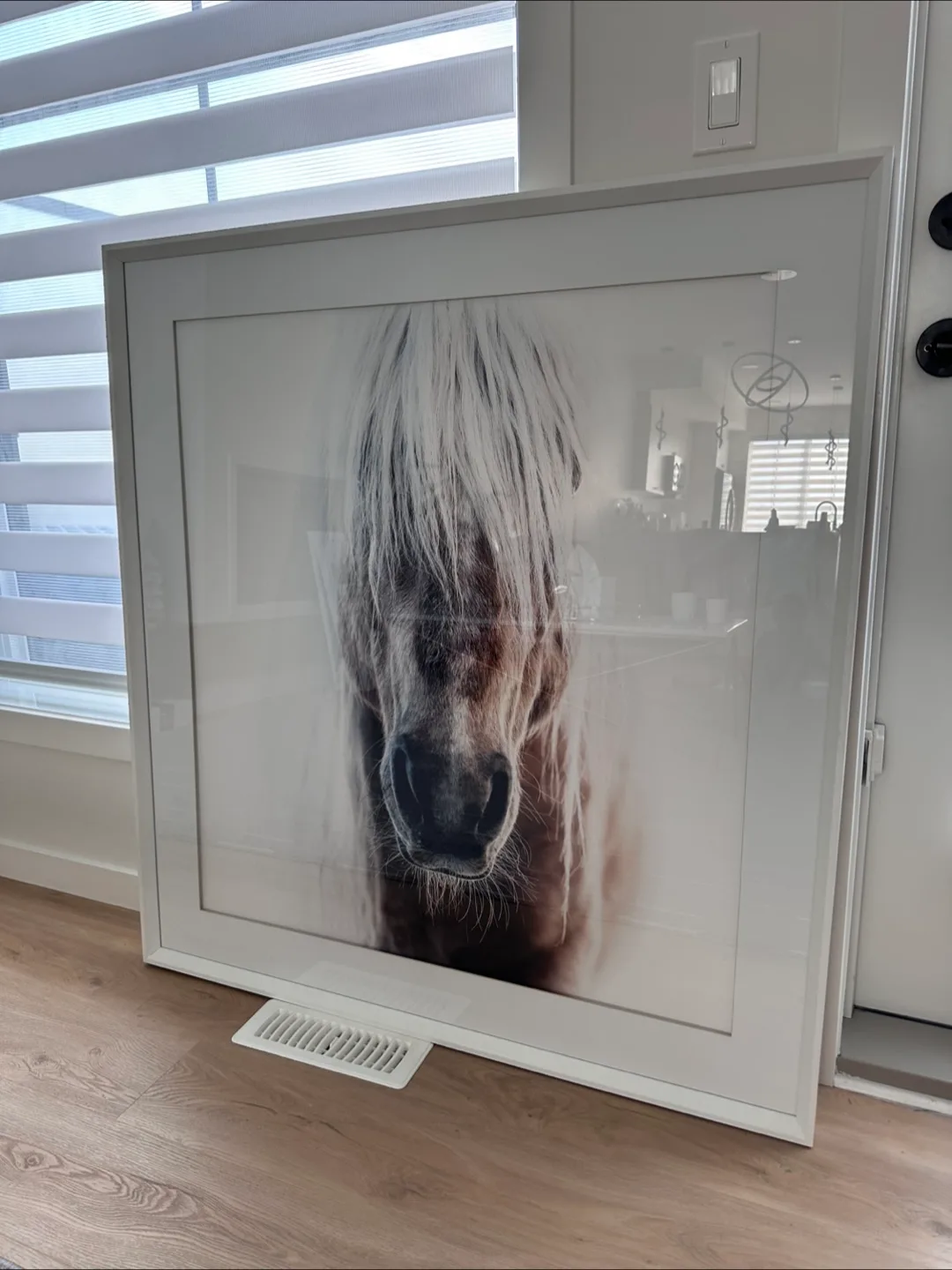 Large Framed Horse Print thumbnail