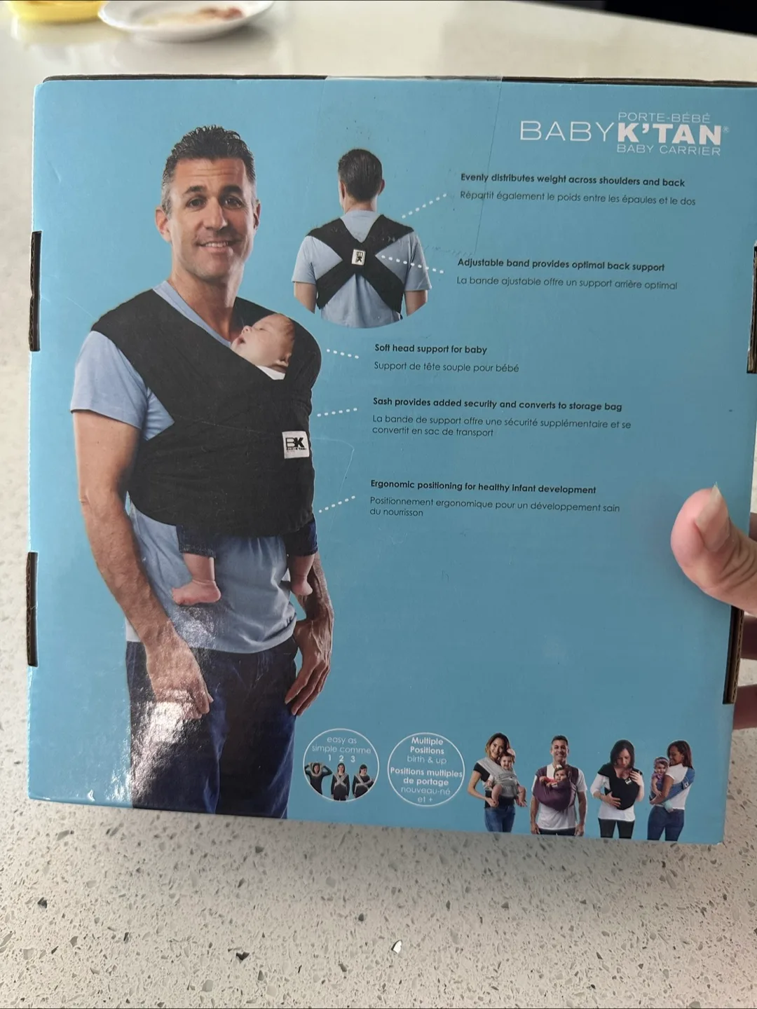 Baby K'tan Baby Carrier - XS thumbnail
