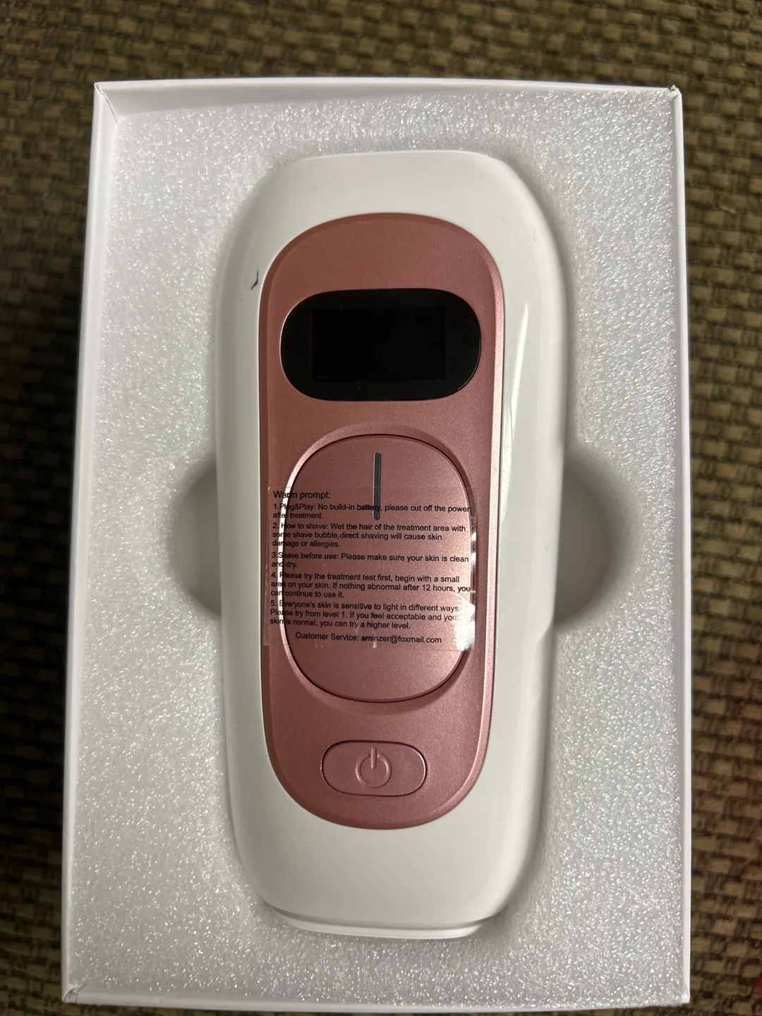 IPL laser Hair Removal Device image indicator(2)