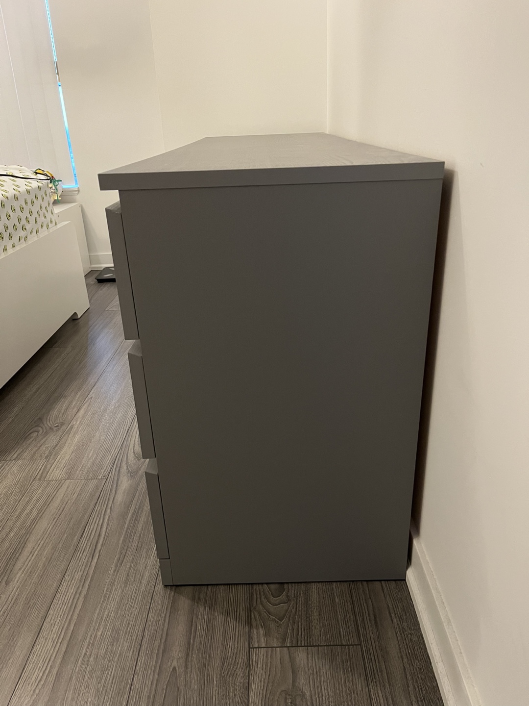 Gray Six-Drawer Dresser - photo 4